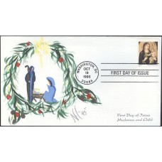 #3003 Madonna and Child Homespun FDC