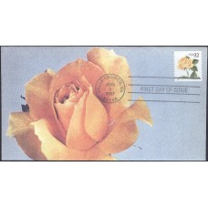 #3054 Yellow Rose Homespun FDC