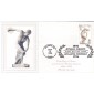 #3087 Olympic Discobolus Homespun FDC