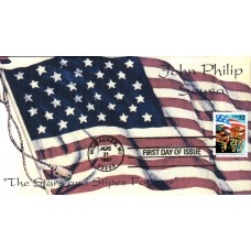 #3153 Stars and Stripes Homespun FDC