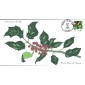 #3177 American Holly Homespun FDC