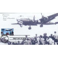 #3211 Berlin Airlift Homespun FDC