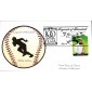 #3408b Eddie Collins Homespun Homespun FDC