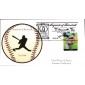 #3408d Ty Cobb Homespun FDC