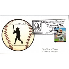 #3408f Rogers Hornsby Homespun FDC