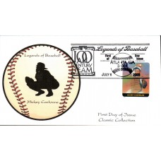 #3408g Mickey Cochrane Homespun FDC