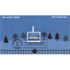 #3445 White House Homespun FDC