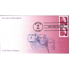 #3482 George Washington Homespun FDC