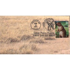 #3506d Black-Tailed Prairie Dog Homespun FDC