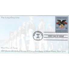 #3560 US Military Academy Homespun FDC