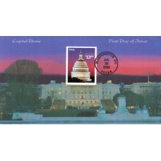 #3648 US Capitol Homespun FDC