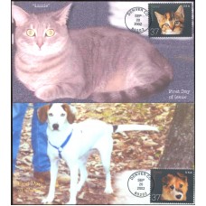 #3670-71 Neuter - Spay Homespun FDC Set