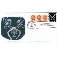 #3750 Navajo Jewelry Homespun FDC