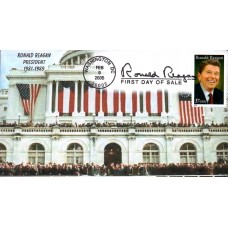 #3897 Ronald Reagan Homespun FDC