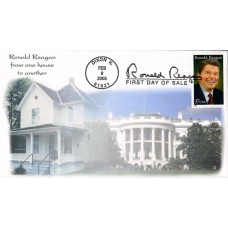 #3897 Ronald Reagan Homespun FDC