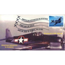 #3918 F6F Hellcat Homespun FDC