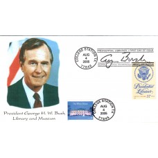 #3930 Presidential Libraries Homespun FDC