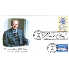 #3930 Presidential Libraries Homespun FDC