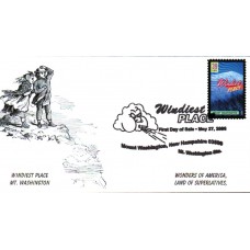 #4053 Mount Washington Homespun FDC