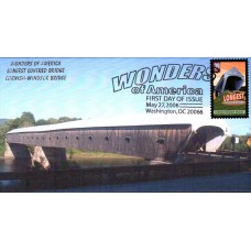 #4071 Cornish-Windsor Bridge Homespun FDC