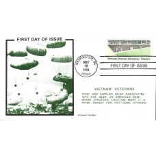 #2109 Vietnam Veterans Memorial Hopewell FDC