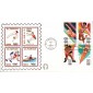 #2082-85 Summer Olympics Horseshoe FDC