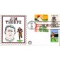 #2089 Jim Thorpe Combo Horseshoe FDC