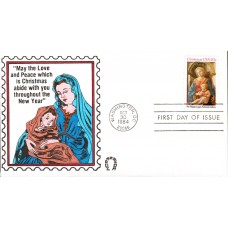 #2107 Madonna and Child Horseshoe FDC