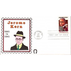 #2110 Jerome Kern Horseshoe FDC