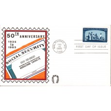 #2153 Social Security Act Horseshoe FDC