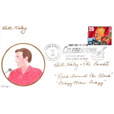 #2732 Bill Haley Houge FDC