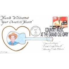 #2771 Hank Williams Houge FDC