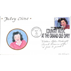 #2772 Patsy Cline Houge FDC