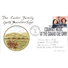 #2773 The Carter Family Houge FDC