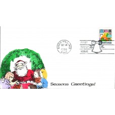 #2245 Christmas Village Hudeck FDC