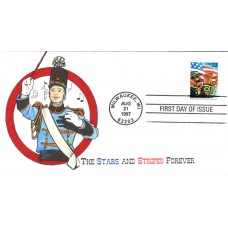 #3153 Stars and Stripes Hudeck FDC