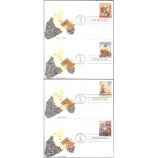 #2785-88 Children's Classic Books Hughes FDC