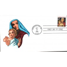 #2710 Madonna and Child Hussey FDC