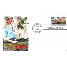 #2981j Veterans Return Home Hussey FDC