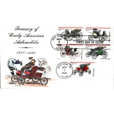 #3019-23 Antique Automobiles Hussey FDC