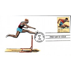 #3068p Men's Hurdles Hussey FDC