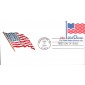 #U633 Old Glory - G Rate Hussey FDC