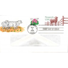 #U635 Sheep Hussey FDC