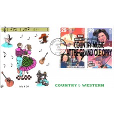 #2771-74 Country Music Info FDC