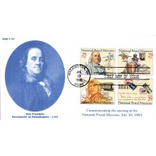 #2779-82 National Postal Museum Info FDC