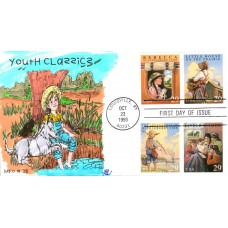 #2785-88 Children's Classic Books Info FDC