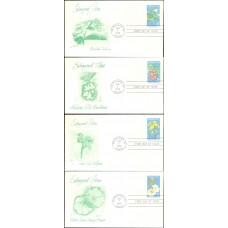 #1783-86 Endangered Flowers Integrity FDC Set