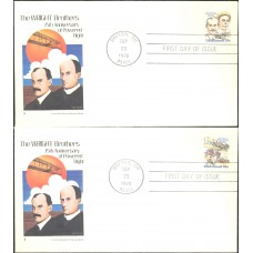 #C91-92 Wright Brothers Integrity FDC Set