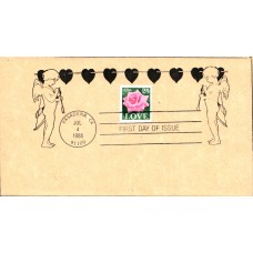 #2378 Love - Rose JB FDC