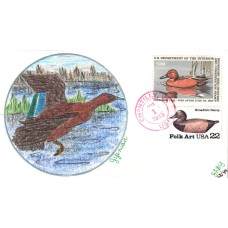 #RW52 Cinnamon Teal JLBY FDC